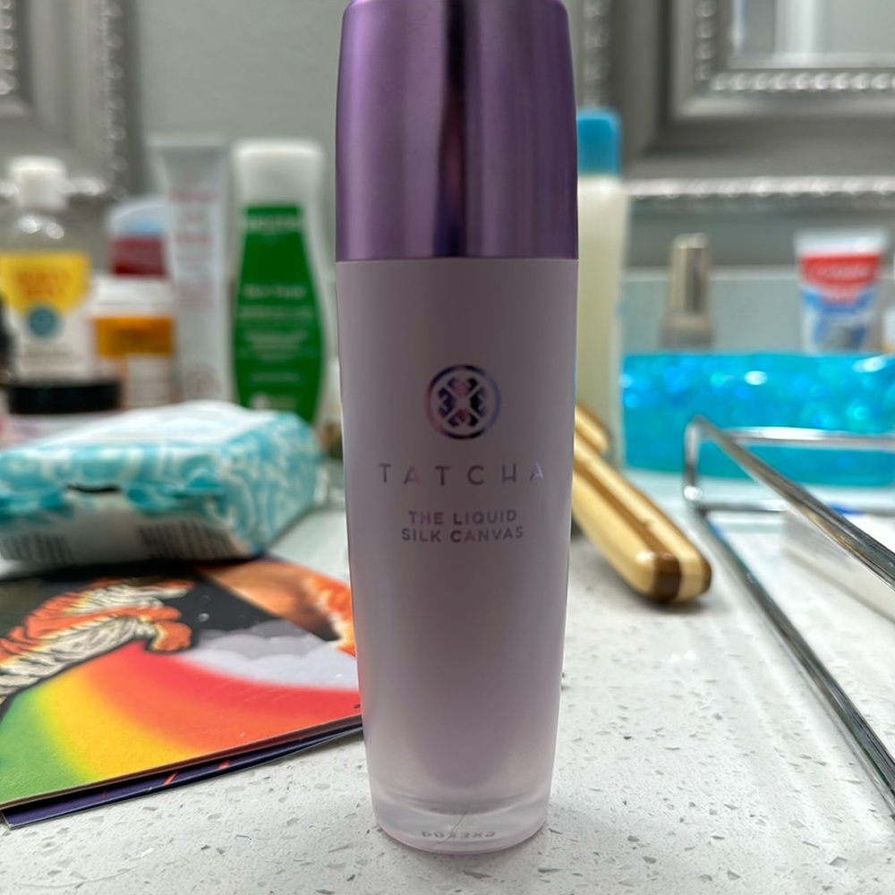 From Japan! Awesome Tatcha liquid silk canvas primer